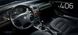 406 Coupe Pininfarina - fotografia wnętrza