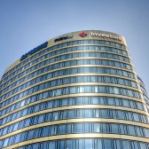 Rondo Jazdy Polskiej - Zebra Tower by Union Investment - elewacja front