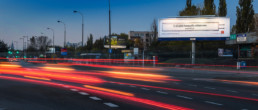 Billboard T3 studio reklamy - fotografia reklamowa w Warszawie, ul. Sobieskiego / Mangalia
